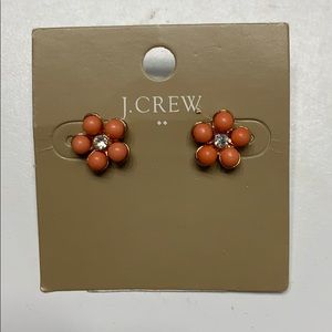 J crew flowers studs